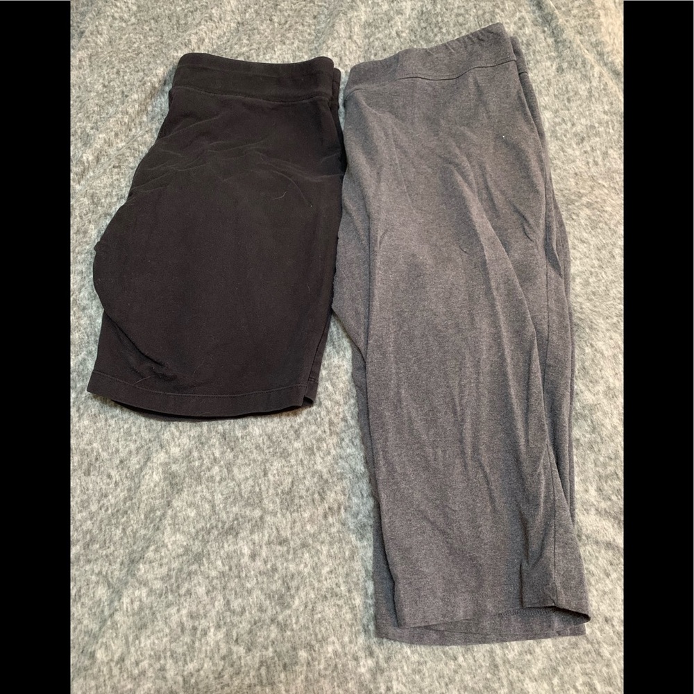Bike shorts & capris workout pants 22/24 size